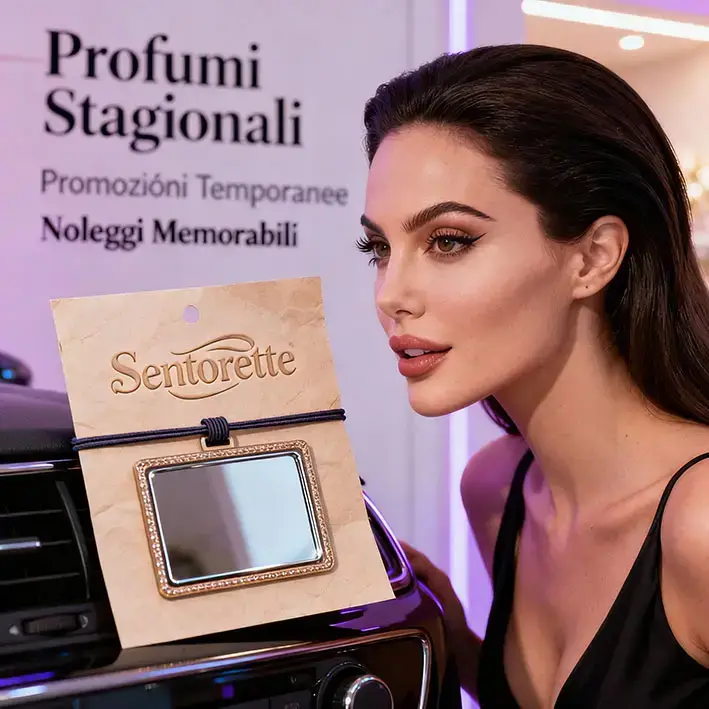 Odorizant auto personalizat pentru campanii temporare și parfumuri sezoniere – instrument de marketing pentru promoții și sărbători în car sharing﻿﻿