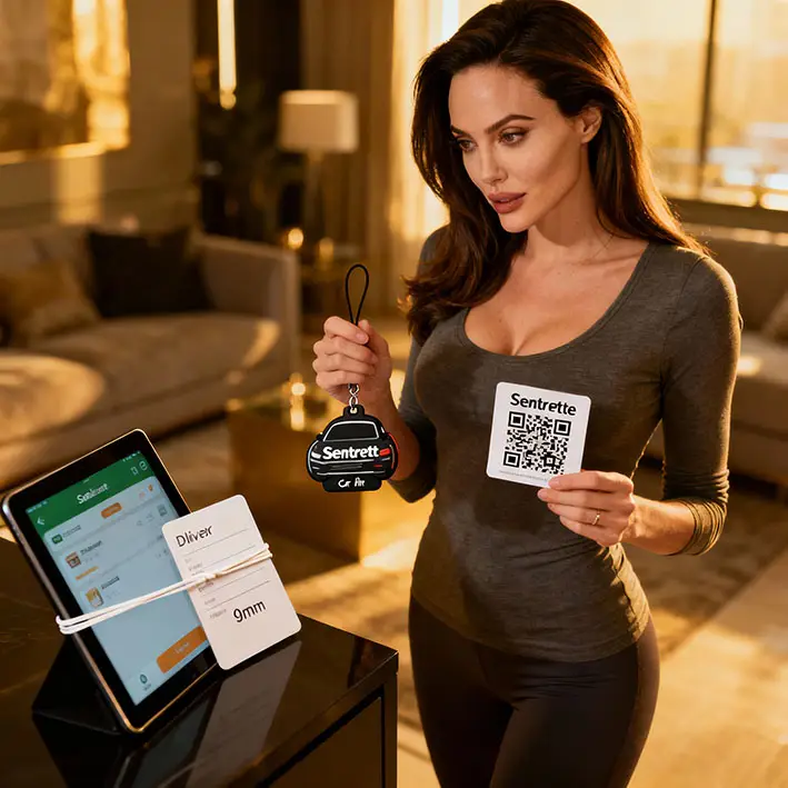 Sentorette QR CODE pentru restaurante și livrări la pachet